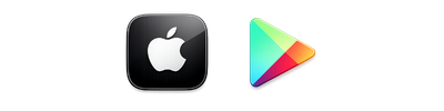 App Store and Google Play